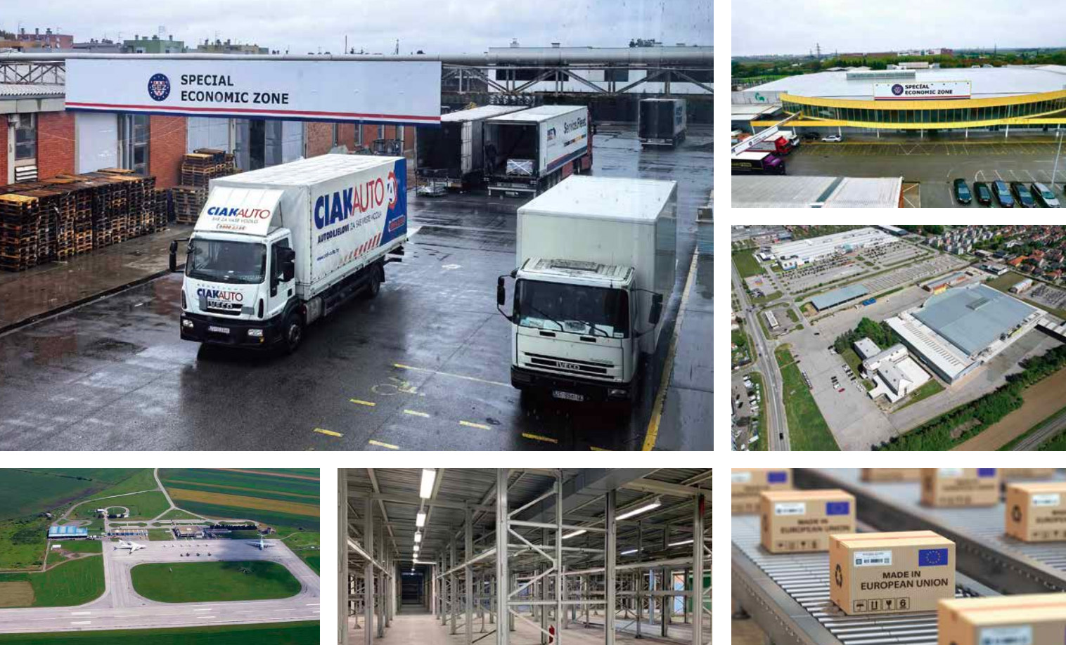 Eureka Logistic Park Osijek Croatia Panorama